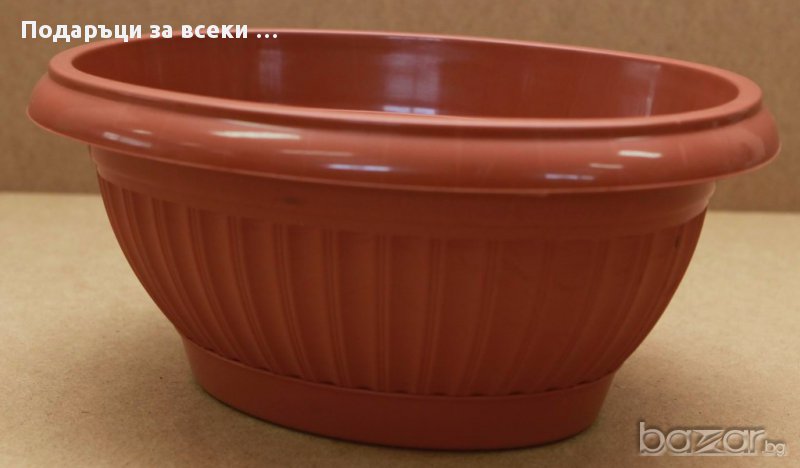 Страхотни саксии за цветя! Елипсовидни саксии за цветя, снимка 1