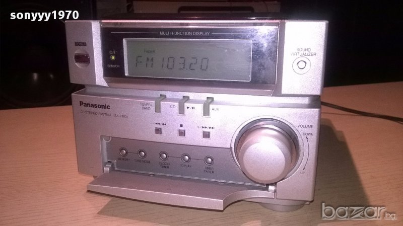 Panasonic sa-pm01 cd stereo tuner/amplifier-внос швеицария, снимка 1