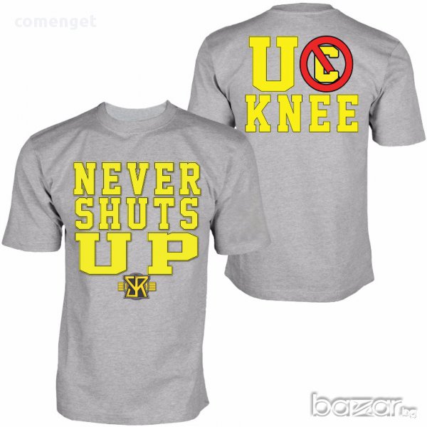 WWE! Мъжки кеч тениски SETH ROLLINS NEVER SHUTS UP! Поръчай модел с твоя снимка!, снимка 1