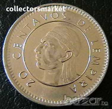 20 центавос 1996, Хондурас, снимка 1