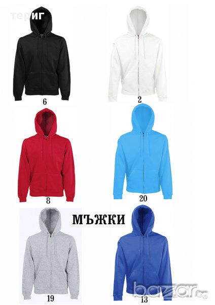 Мъжки суитшърт ( Fruit of the Loom) , снимка 1