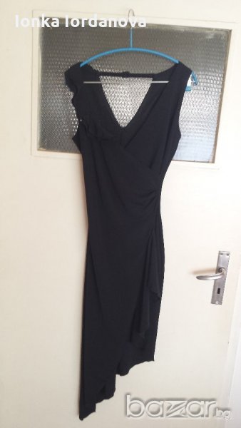 Официална рокля черна, размер С-М, снимка 1