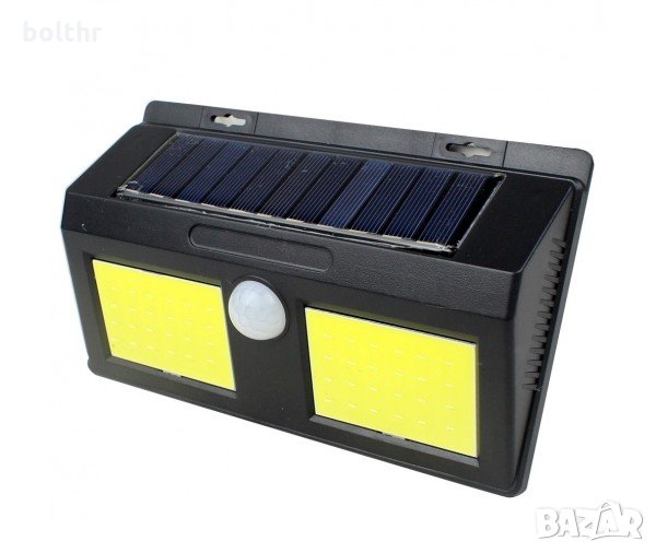 Градинска стенна LED лампа с 2 сензора LEd Wall Light LED48, Светлинен датчик, Датчик за движение, снимка 1
