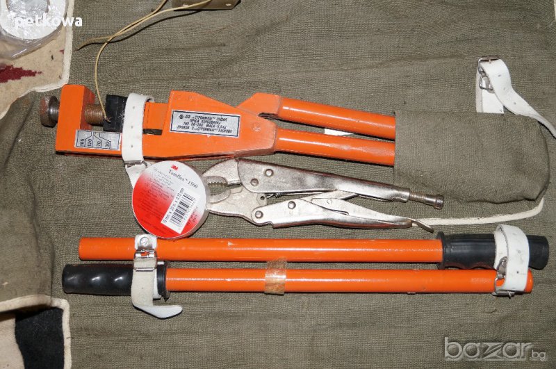 български клещи за карбоване, снимка 1