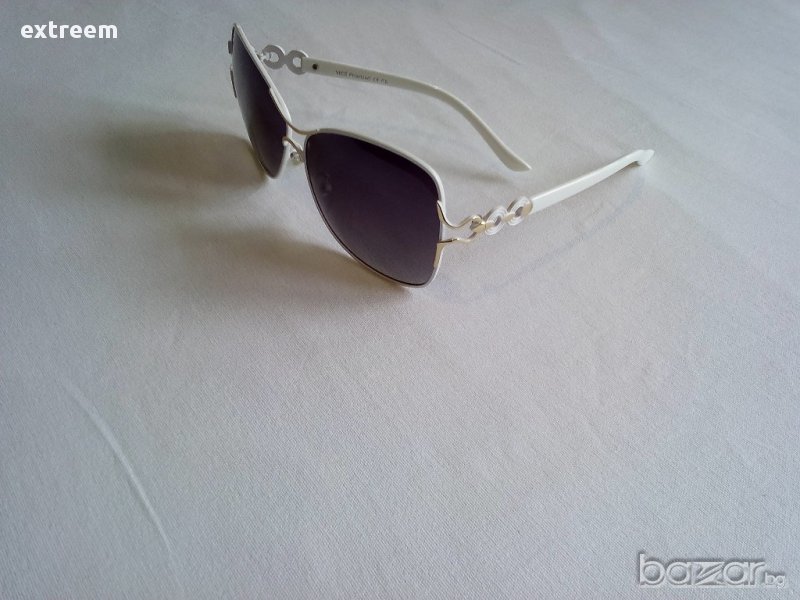 VICI - ONLY  WHITE  Italy - SUPER Polarized - Дамски очила + защита UV400, снимка 1