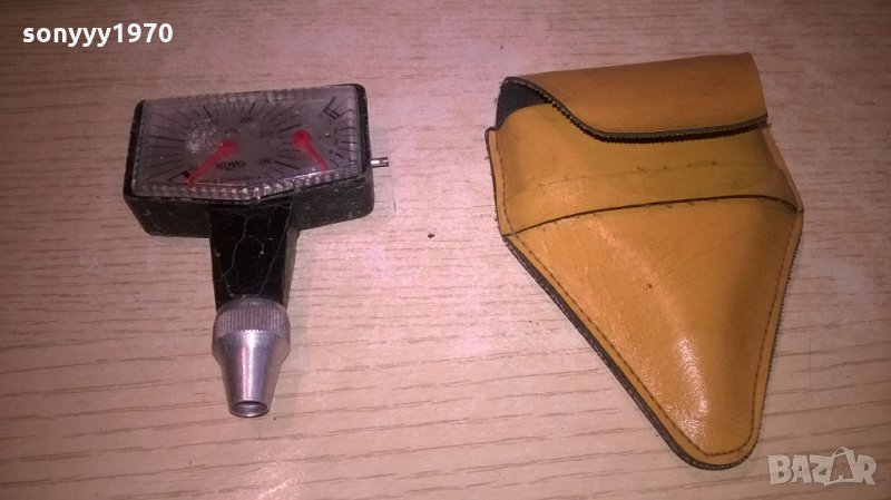 АНТИК kovo-cz-стар уред с кожен кобур, снимка 1