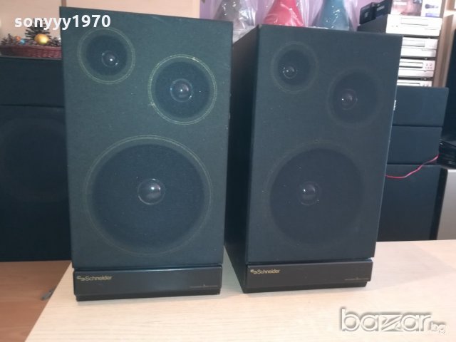 schneider 3 way hifi speakers-made in germany-внос швеицария