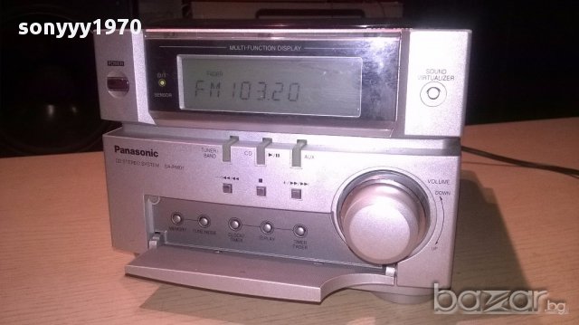 Panasonic sa-pm01 cd stereo tuner/amplifier-внос швеицария, снимка 1 - Ресийвъри, усилватели, смесителни пултове - 14314417