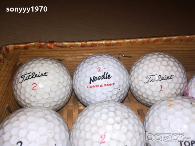 топки за голф-7бр-внос англия, снимка 3 - Голф - 20096370