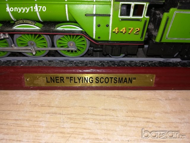 lner flying scotsman-ретро колекция-внос швеицария-30х6х5см, снимка 7 - Колекции - 20894089