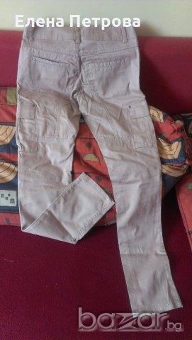 Нов панталон Еллос цвят пудра 36размер, снимка 3 - Панталони - 18266529