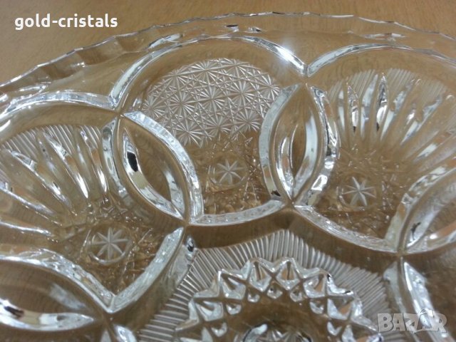 кристални чинии, снимка 7 - Чинии - 22670366