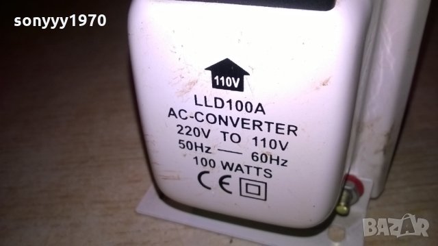 поръчан-lld100a ac-converter 220v to 110v 50hz-60hz-100watts, снимка 5 - Други - 24738520