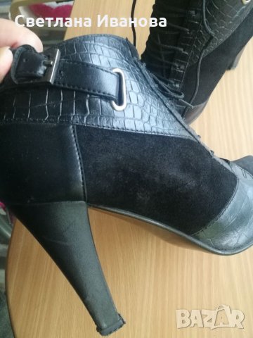 Боти Daris естествена кожа, снимка 4 - Дамски боти - 23285271