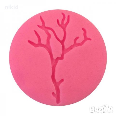 Тънък клон клонче стъбло дърво силиконов молд форма украса декор торта фондан смола