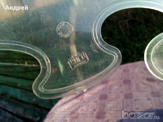 Чертожна линия,кривка, снимка 2 - Антикварни и старинни предмети - 19669868