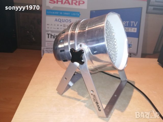 PROFI LED-eurolite-led прожектор-30х20см-внос швеицария, снимка 1 - Ресийвъри, усилватели, смесителни пултове - 21509986