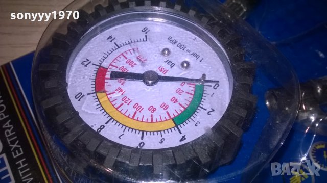 манометър с маркуч-нов, снимка 3 - Аксесоари и консумативи - 23968693