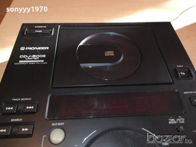 pioneer cdj-500ll limited professional cd-made in japan-от франция, снимка 15 - Ресийвъри, усилватели, смесителни пултове - 20255079