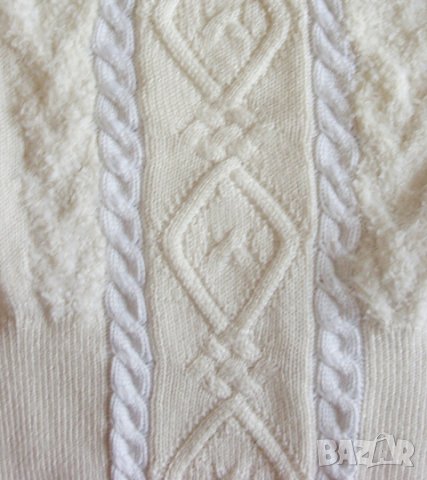 Alain Murati Collection Exclusive дамска бяла блуза пуловер, снимка 4 - Блузи с дълъг ръкав и пуловери - 23496594