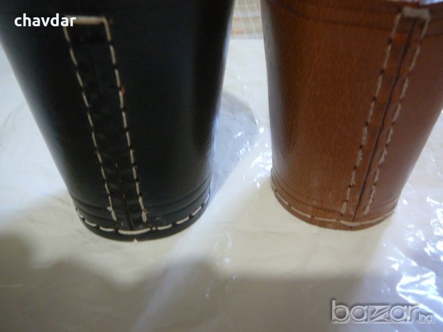 Кожени чаши за барбут, снимка 2 - Други ценни предмети - 19777803