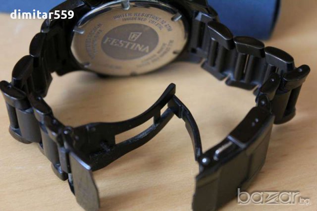 Часовник оригинален швейцарски Festina chronograf лимитирана серия, снимка 9 - Мъжки - 12802524