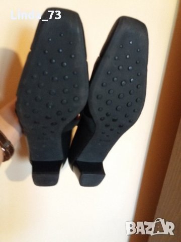 Дам.обувки-"HÖGL"-/ест.кожа/-№39-40,цвят-черни. Закупени от Австрия., снимка 14 - Дамски обувки на ток - 22386669