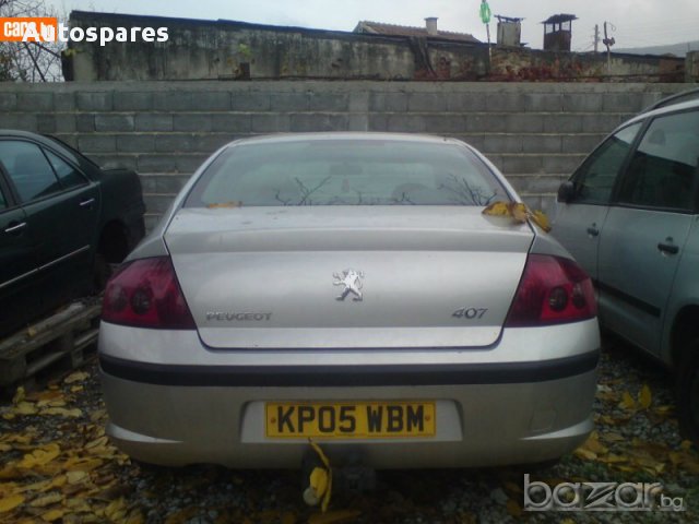 Части за Peugeot 407, 2.0 HDI, 136кс, 2005г, снимка 1 - Автомобили и джипове - 10016640