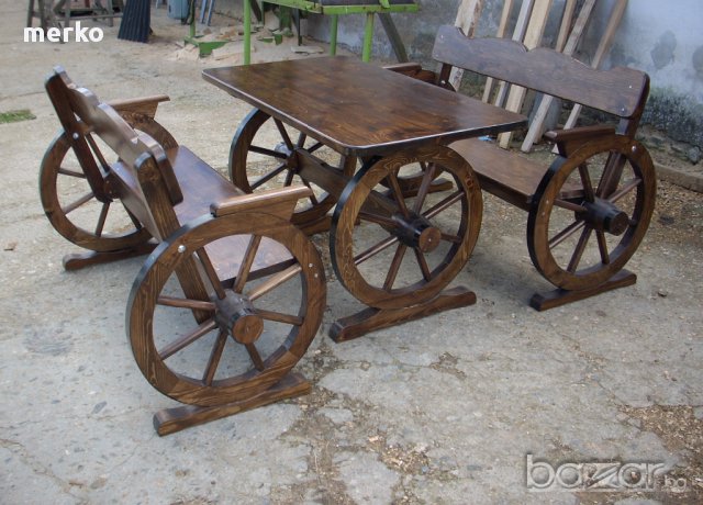 Градински комплект "КАРУЦА" 1300 / 700 / 750 Н