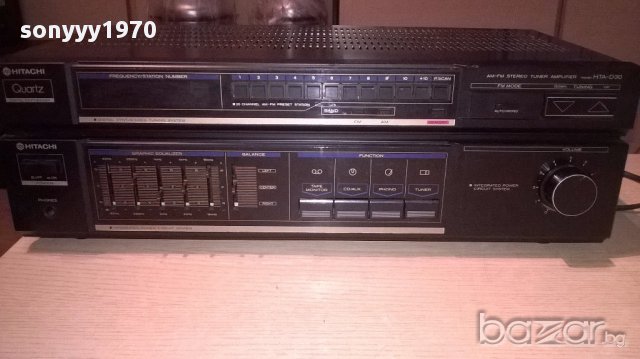 Hitachi hta-d30 stereo receiver-внос швеицария