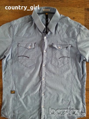 g-star essentials tacoma - страхотна мъжка тениска, снимка 5 - Ризи - 20912594