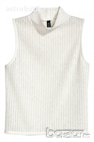 Топ с ниска поло яка H&M, снимка 2 - Потници - 21178730