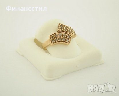 *златен пръстен 42906-1, снимка 5 - Пръстени - 22338544