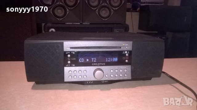 creative soundworks radio cd740-aux-внос англия, снимка 2 - Ресийвъри, усилватели, смесителни пултове - 22816626