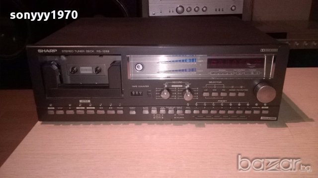 sharp  rs-1288h tuner deck/apss-made in japan-from uk, снимка 4 - Ресийвъри, усилватели, смесителни пултове - 17063543