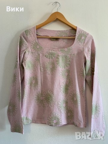 Блуза на цветя, снимка 2 - Блузи с дълъг ръкав и пуловери - 24615159