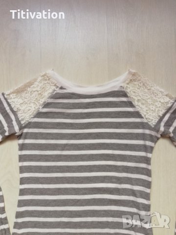 Блуза райе Terranova, снимка 2 - Блузи с дълъг ръкав и пуловери - 22787061