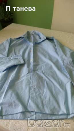 Светло синя мъжка риза, снимка 3 - Ризи - 19187990