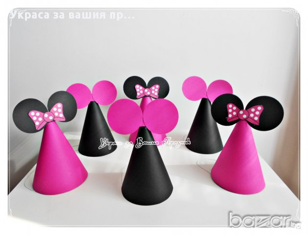 Украса за детски рожден ден и кръщене  с Мини Маус, снимка 16 - Други - 16286929