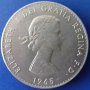  Монета Великобритания - 1 Крона 1965 г. Чърчил, снимка 1