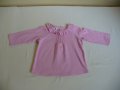 Розова блузка , снимка 1 - Бебешки блузки - 16498658