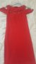 Червена рокля , снимка 1 - Рокли - 21601038