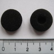2 броя Дунапренови протектори/наушници за мини слушалки, снимка 3 - Слушалки и портативни колонки - 17626541