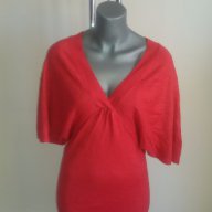 Дамска блуза туника С, М тип прилеп червена, снимка 1 - Туники - 14036663