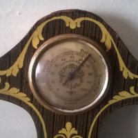 стар часовник,барометър,термометър за декораци, снимка 2 - Антикварни и старинни предмети - 20535559