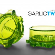 Garlik twister- въртяща се преса за смилане на чесън, маслини и подправки, снимка 2 - Други - 16754377