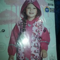 Продавам ново непромокаемо детско яке за момиче Lupilu, снимка 1 - Детски якета и елеци - 24992581