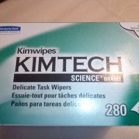 Безвлактнести кърпички Kimwipes KIMTECH , снимка 2 - Обективи и филтри - 20652077