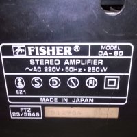 fisher ca-60 amplifier-made in japan-за ремонт-внос швеицария, снимка 10 - Ресийвъри, усилватели, смесителни пултове - 22600256