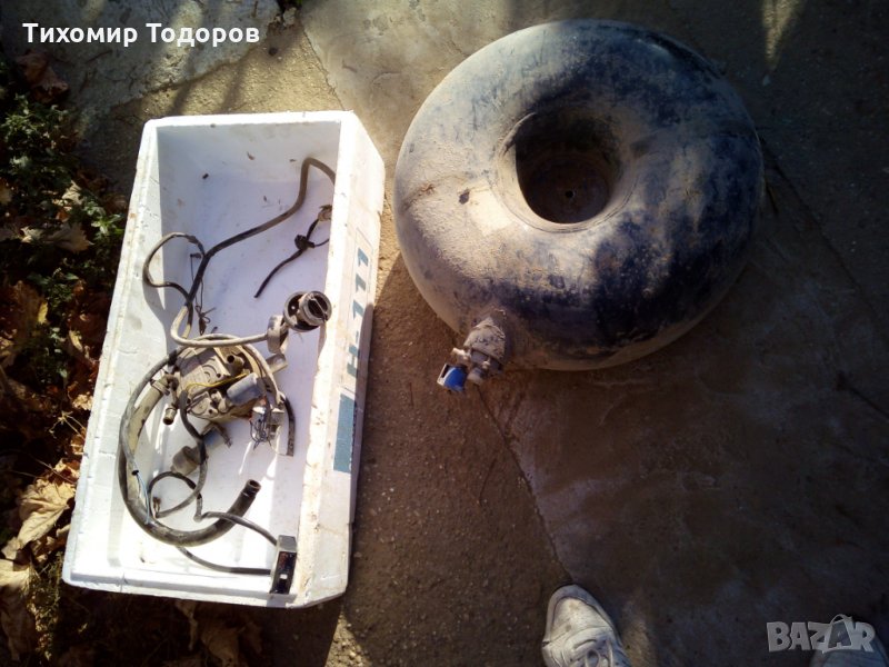 Газова уредба с тороидна бутилка 50литра, снимка 1